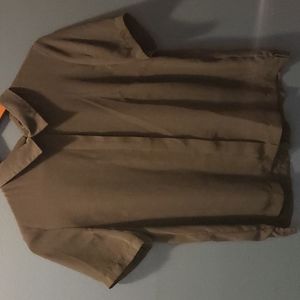 Black high collar top